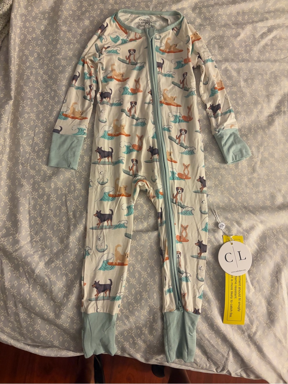Caden Lane Paddle Pups Zip
